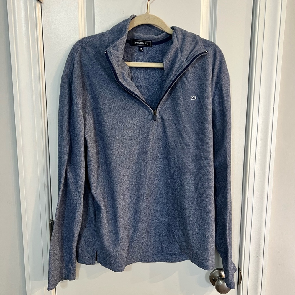 Crown & Ivy Women's Gray Cowl Neck Sweater